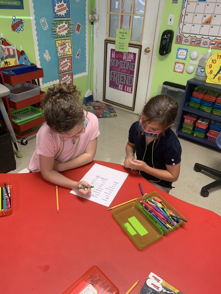 FCE 2nd graders are working really hard 2nd graders work hard on recognizing pronouns, verbs, and nouns!