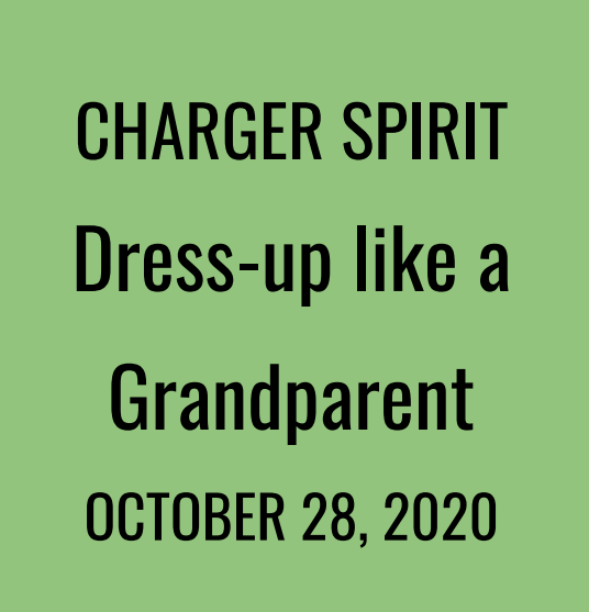 Charger Spirit Dress like a Grandparent