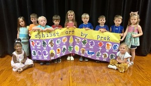 Pre-K Alphabet Art