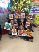 Kindergarten creates turkeys!