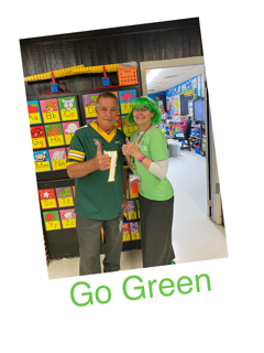 Weir Elementary School Ballard and Chase Go Green!