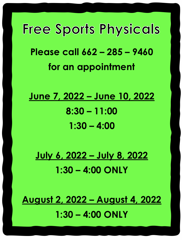 Free Sports Physicals
