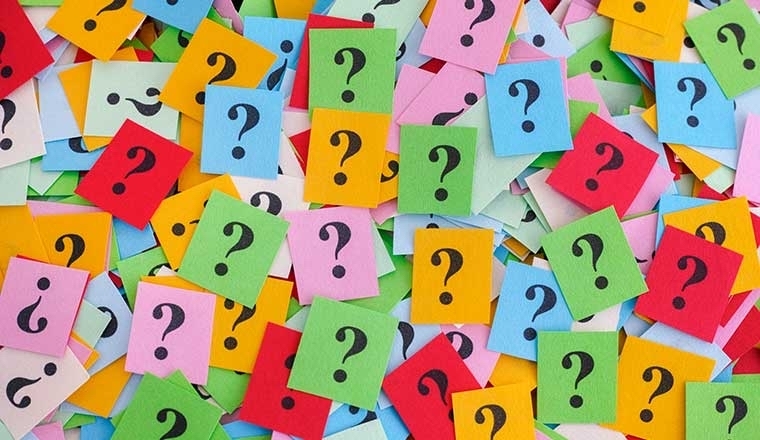 Question marks